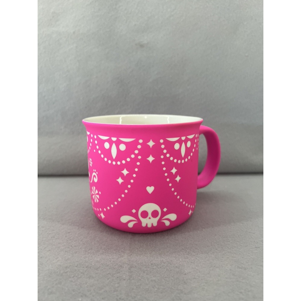 Pink‎ Day Of The Dead Coffee Mug
